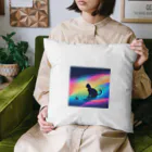 ねこねこ日和のねこねこ　ねこ・シルエットのグッズ Cushion