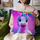 unicorn_dreamsのわたしミライから来たユニ Cushion