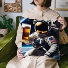 宇宙開発デザイン科の酒飲みアストロノーツ Cushion