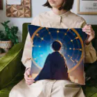 卯月なのかのClock Journey  〜一対の針が紡ぐ絶え間ない調べの旅〜　No.4 「星時計」 Cushion