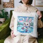 🌟 SHIN03 - あなたのスタイルを輝かせる 🌟のPONPONウサギ Cushion