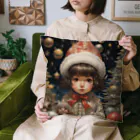 kobura05の星降る夜のクリスマスイノセンス Cushion