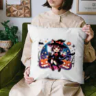 ArtifyGoodsのミッドナイト・ハロウィン魔女 Cushion