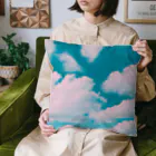 aqua_danyoの青空の雲 Cushion