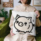 終わらない夢🌈の愛くるしい💞こぶたちゃん🐷😍 Cushion