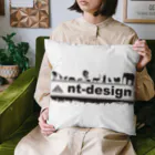 nt-designの『nt-design』ロゴ クッション