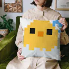 haching chickのドットひよこ Cushion