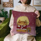 みゆ左衛門のサンタさんのお手伝い Cushion