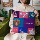 月夜のタツノオトシゴのLet it snow Cushion