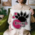 WhiteQuartetto/Raspberry BearのRaspberry Bear OFFICIAL GOODS Cushion