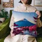 P.H.C（pink house candy）の富士山と紅葉、そして湖のグッズ Cushion