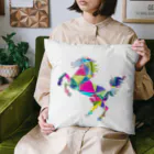 mumusの馬　chromatic Cushion