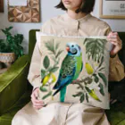 pinetreeのインコ２ Cushion