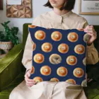 もんのフェレットタヌとベーグル Cushion