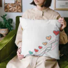 終わらない夢🌈の軽やかに舞うハート🩷 Cushion