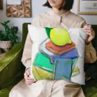 月夜のタツノオトシゴのlemon bomb Cushion