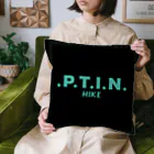 .P.T.I.N. HIKEの.P.T.I.N. HIKE - SQUARE LOGO BLACK クッション