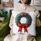 終わらない夢🌈のクリスマスリース🎄✨ Cushion