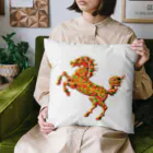 mumusの馬　jelly beans Cushion