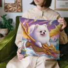 Pom-Dog'sのドラゴンと旅するポメちゃん Cushion