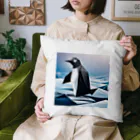 Hamatsukiのペンギン（折り紙風） Cushion
