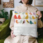 鳥救うSUZURIの『まだなまえのないことりたち』【寄付付き商品】 Cushion