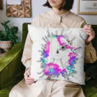 sea_jellyのカラフルガール Cushion