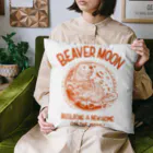 indigo_blue_moonのbeaver moon (ビーバームーン) Cushion