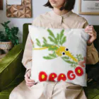 たっちゃん工房の火を吐くリーフィーシードラゴン Cushion