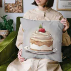 sky & sea  shopのいちごタルト Cushion