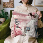 Moichi Designs Shop-2023の華麗な牡丹の花に想う クッション