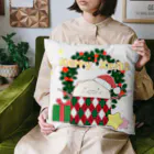 ねこふく茶屋のもちもちねこふく〈クリスマス〉 Cushion