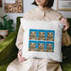 wagamamameerkatのさえ_証明 Cushion