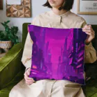 3tomo6's shopのpurple Cushion