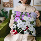 ς ua· Birthday flowerの9月25日 ペチュニア Cushion