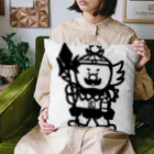 ゆーちゃんのおえかきの毘沙門天さん。 Cushion