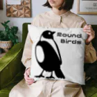 Round-BirdsのRound-Birds logo.ver Cushion