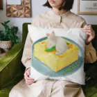 姫とすずり。の大根おろしになりきるねこ Cushion