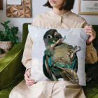 ウロコインコ好きの人へのかわいさを全面に Cushion