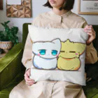 カッキー創作チャンネルの香箱座り【ニャン＆きいニャン】 Cushion