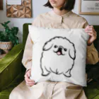 ファンシーTシャツ屋のペキニーズちゃん Cushion