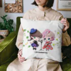 XrossAngelsのゆかたん・みどたん Cushion