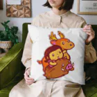 ジビエと腸詰屋 ひなた商店のひなちゃんと山のお友達 Cushion