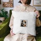 ふわりんごカフェのグラサンモルモットくん Cushion