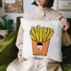 Shiumai_shopのあさいバーガー　ポテト Cushion