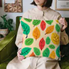 ＊Leafus_リーフアス＊のgreen leaf green Cushion