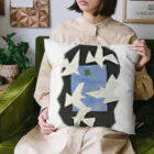 心の森ミュージアム　遊童館の和紙の鳥たち Cushion