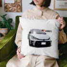 GRヤリスプリントグッズのTOYOTA 　GRヤリスのプリントグッズ Cushion