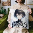 しんがんの未来的なAI美女 Cushion