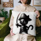 NO CAT NO LIFE の猫×海賊×フィギュア風 Cushion